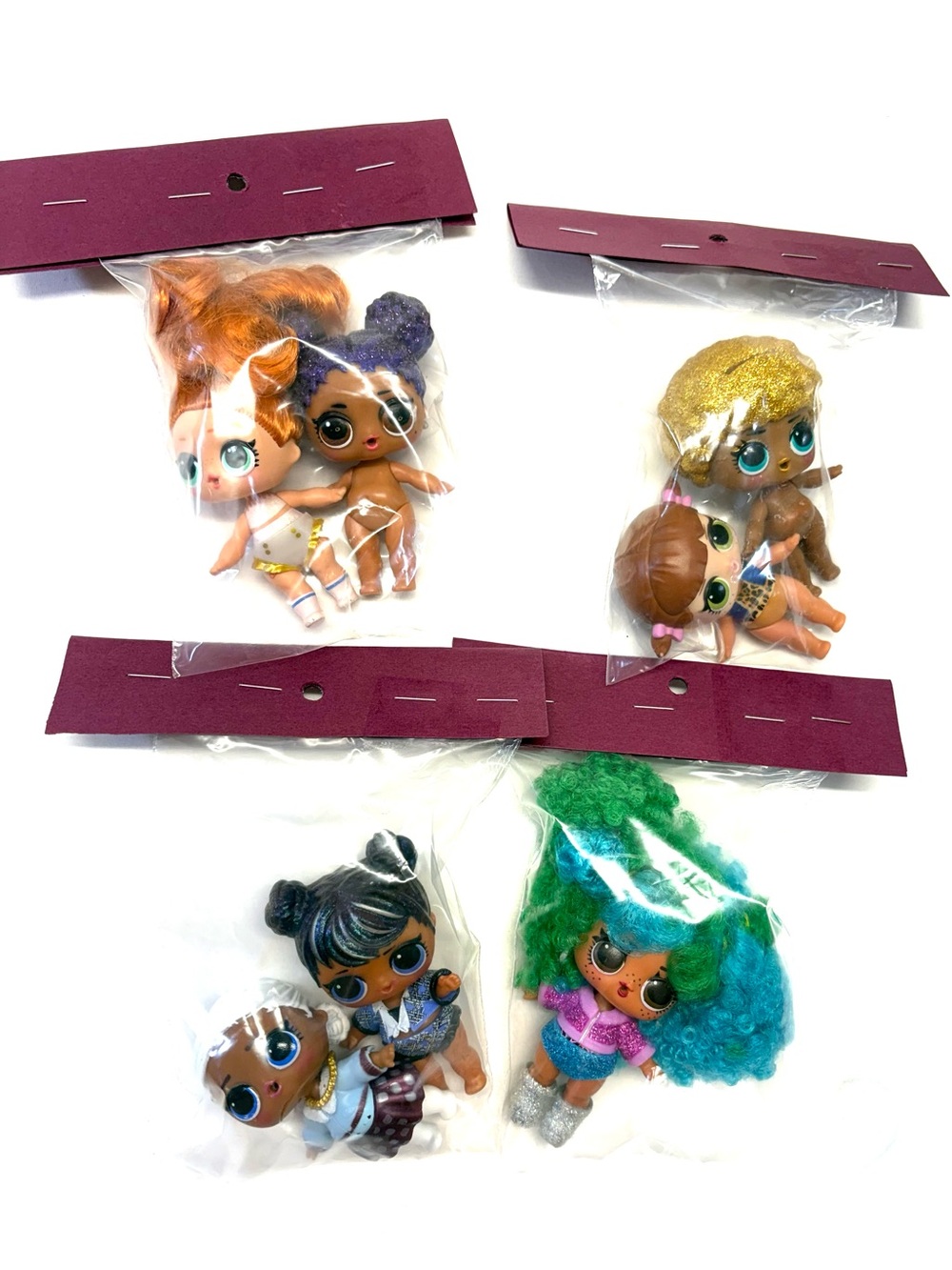 L.O.L. Surprise! Doll Lot Bundle of 7 Ultra Rare Gold Ball Queen Bee Large